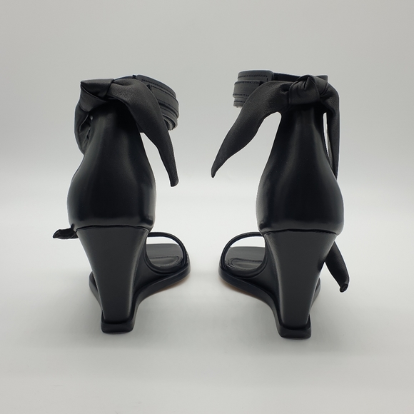 Rick Owens Single Bow Wedge leather - Picture 4 of 10